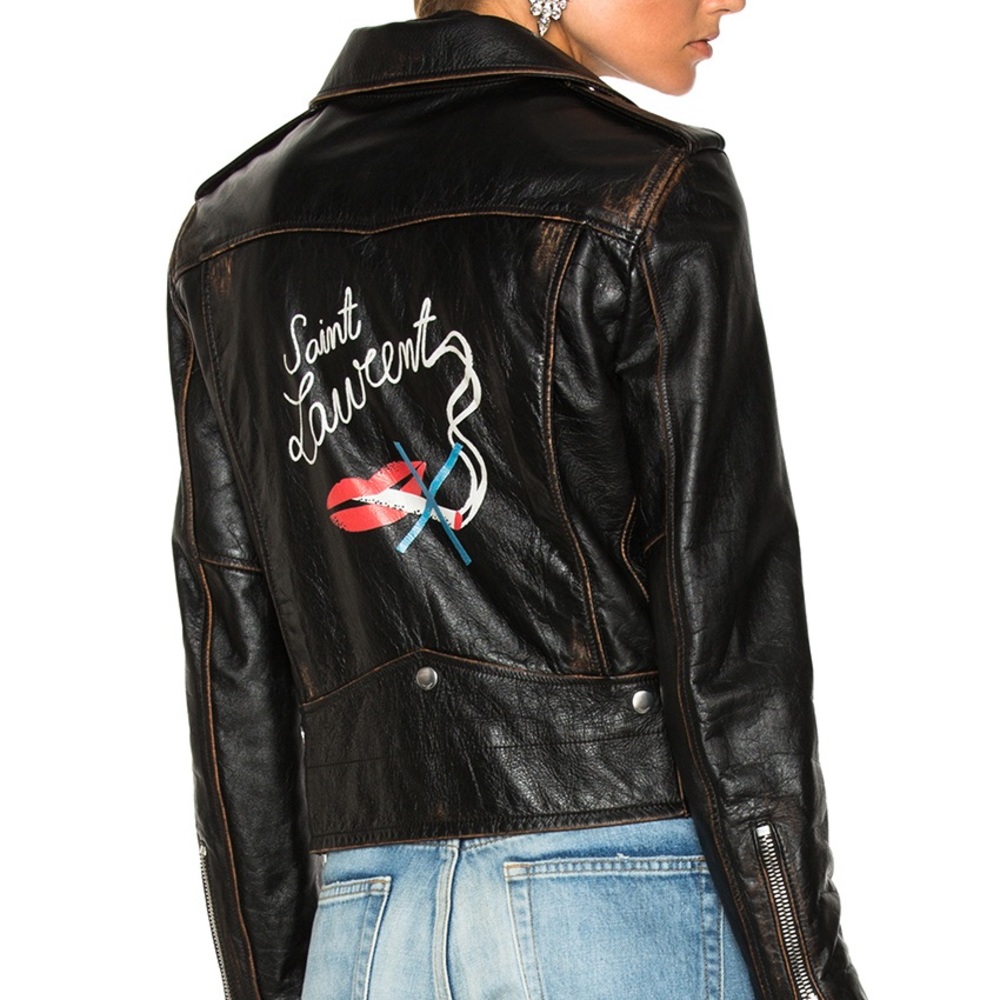 SAINT LAURENT
No Smoking Leather Jacket YSL